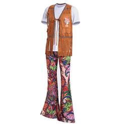 Men's 60's Retro Hippie Costume N14754