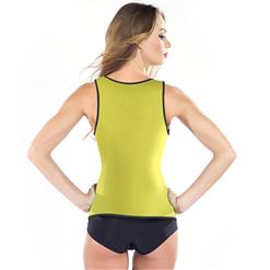 Women's Slimming Neoprene Body Shapers Weight Loss No Zipper Reversible Vest Waist Cincher N14821