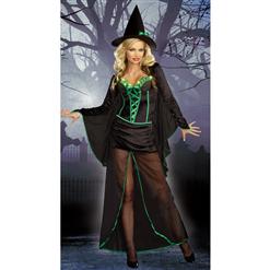 Vampire Costume, Vampire Dress with Bat Sleeve, Vampire Gown, #N1483