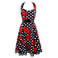 Retro Dresses for Women, Vintage Dresses for Women, Sexy Dresses for Women Cocktail Party, Casual Mini dress, Polka Dot Swing Daily Dress, #N14845