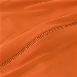 Men's Orange Invisible Man Bodysuit Halloween Costume N15650