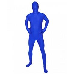 Blue Invisible Costume for Mens, Invisible Man Cosplay Costume, Mens Blue Bodysuit Costume, Halloween Party Outfit, Disappearing Man Costume, Blue Halloween Costume, #N15651