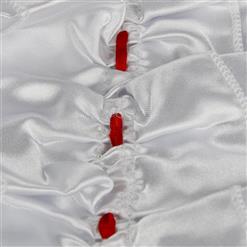 Sweet Pure White Angel Corset and Tutu Skirt Costume Set N1614