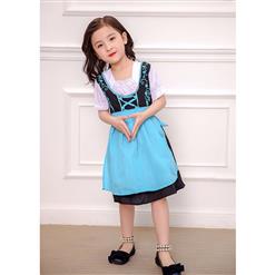 Girl's Oktoberfest Dress Bavarian Beer Girl Maid Cosplay Performance Costume N16284