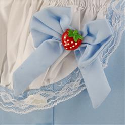 2Pcs Lovely Lolita Adult Maid Fancy Dress Cosplay Costume N17038