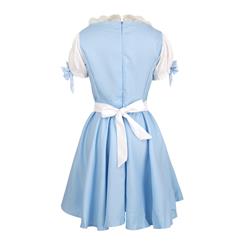 4Pcs Lovely Lolita Adult Maid Fancy Dress Cosplay Costume with Apron N17040