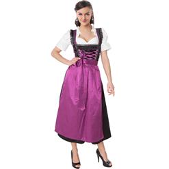 Women's Traditional Bavarian Beauty Adult Cosplay Oktoberfest Costume N17735