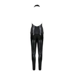 Sexy Black Guilty Pleasure Catsuit Halloween Cosplay Costume N17736