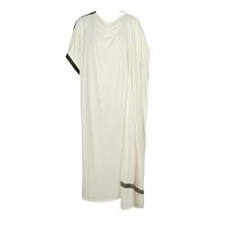 Men's Beige Holy Greek Toga Adult Cosplay Costume N17745