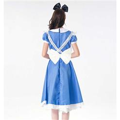 Cute House Maid Dress with Lace Apron Adult Halloween Cosplay Costume N17995