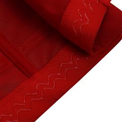 Sexy Red See-through Mesh Spaghetti Straps Bustier Bra Corset Clubwear Crop Top N18608