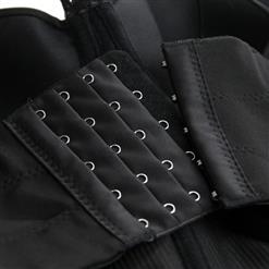 Sexy Black Strappy Padded Underwire B Cup Bustier Bra Clubwear Crop Top N18720