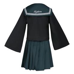 Lovely Popular Black-green  HP the Snake Academy JK Uniform Girl's 2-D world Daily Wear N18898