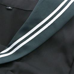 Lovely Popular Black-green  HP the Snake Academy JK Uniform Girl's 2-D world Daily Wear N18898