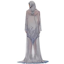 Women's Horror Tim Burton's Corpse Bride Heroine Emily Party Suit Adult Cosplay Costume N20499