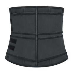 Sexy Black Neoprene Velcro Waist Training Cincher Slimmer Body Shaper Belt N20898