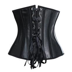 Leather Underbust Corset N2153