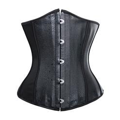 Leather Underbust Corset N2153