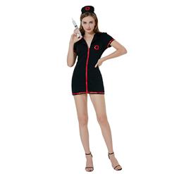 4pcs Sexy Nurse Uniform Adult Cosplay Mini Dress Temptation Lingerie Costume Toy Syringe N21816