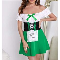 Oktoberfest Cheer Costume, Women's Beer Girl Costume, Bavarian Beer Girl Costume, Traditional Bavarian Girl Costume, Oktoberfest Fraulein Dress Costume, Sexy French Maid Cosplay Costume, Sexy Fren Maid Anime Dress, #N21878