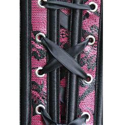 Leather Floral Fantasies Corset N2224