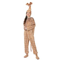 3pcs Unisex Funny Giraffe Animal Bodysuit Pajama Adult Cosplay Halloween Costume N22304