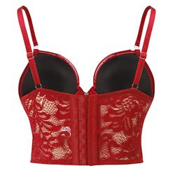 Sexy Punk Faux Leather Spaghetti Straps Bustier Zipper Clubwear Crop Top N23687