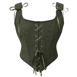 Fashion Plastic Boned Corset, Sexy Overbust Corset, High Quality Corset, Punk Outerwear Corset,Vintage Floral Renaissance Corset,Women's Fashion Waist Cincher Corset #23711