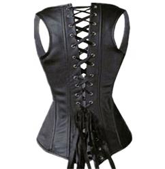 Leather waistcoat Corset N2521