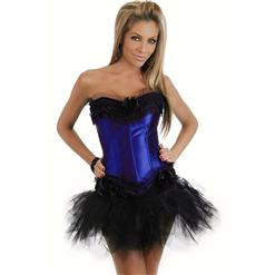 Corset & Pettiskirt Sets, Sexy Corset set, Sexy Pettiskirt , #N2649