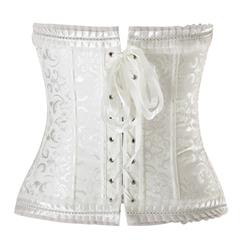 Strapless Brocade Bridal Corset N2656