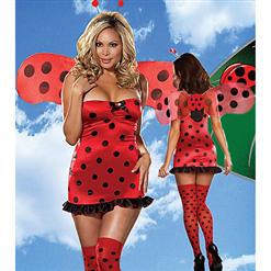 Sexy Butterfly Costumes, Lovely Lady Bug Costume, Sexy Lady Bug Costume, #N2747
