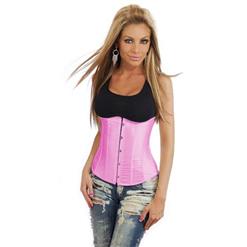 Pink Underbust Corset N2814