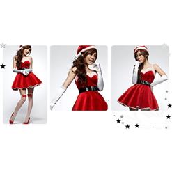 sexy lingerie Jolly Holiday Santa Costume N2818