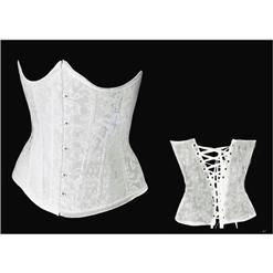 Floral Brocade Underbust Corset N2874