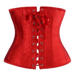 Red Underbust Corset  N4311