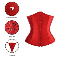 Red Underbust Corset  N4311