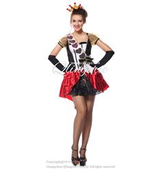 Deluxe Royal Red Queen Costume N4417