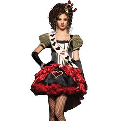 Deluxe Royal Red Queen Costume, Deluxe Queen of Hearts Costume, Deluxe Queen Costume, #N4417