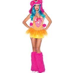 Exclusive Tutu Tootsie Monster Costume, Exclusive Monster Costume, Adult Monster Costume, Boo Monster Costume, #N4437