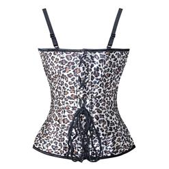 Halter Leopard Corset N4557