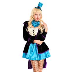 Mad Hatter Deluxe Adult Costume, Mischievous Mad Hatter Deluxe Adult Costume, #N4585