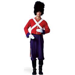 Men's Nutcracker Costume, Soldier Dress Costume, Men's Christmas Costume, #N4699