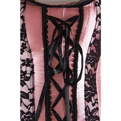 Pink Halter Corset N4726