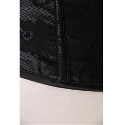 Black Lace Underbust Corset N4830