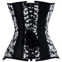 Cross Buckle Front Corset N4909