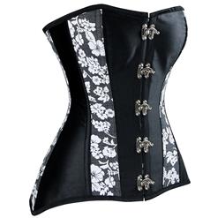 Cross Buckle Front Corset N4909