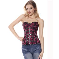 Steampunk Buckles & Chains Corset N4917