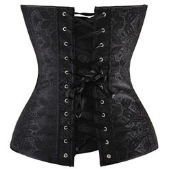 Black Renaissance Corset N5059