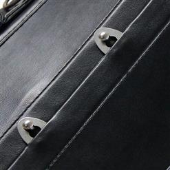 Vegan Leather buckle Sides Corset N5109